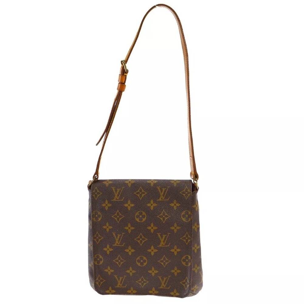 Authentic Louis Vuitton Monogram Musette Salsa Short Shoulder Bag Purse